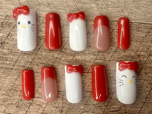 𐙚 ‧₊˚ ⋅ Hello Kitty / Long Square